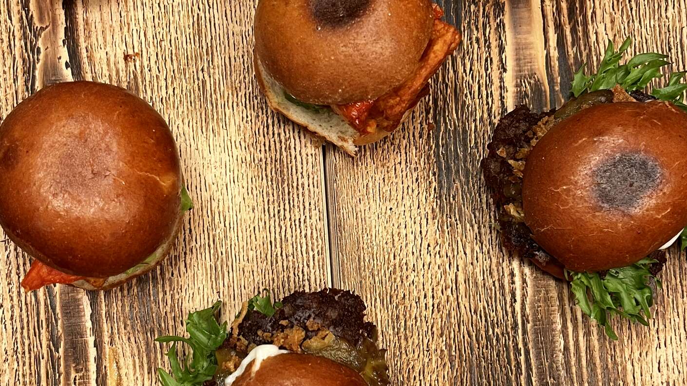 Sliders från Kingpin Catering i Västervik! 